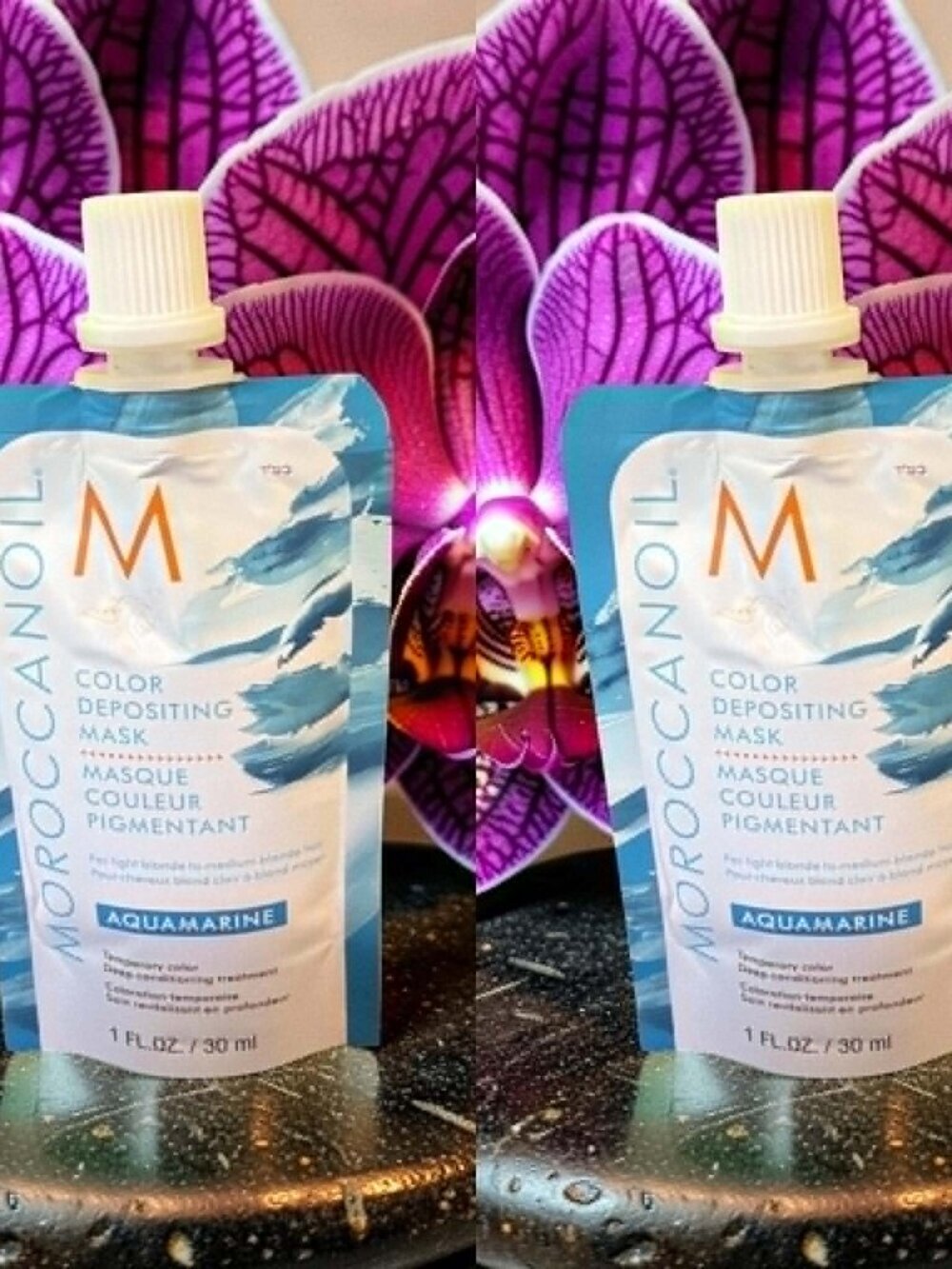 Moroccanoil Color Depositing Mask 1 oz Aquamarine_ 2 units